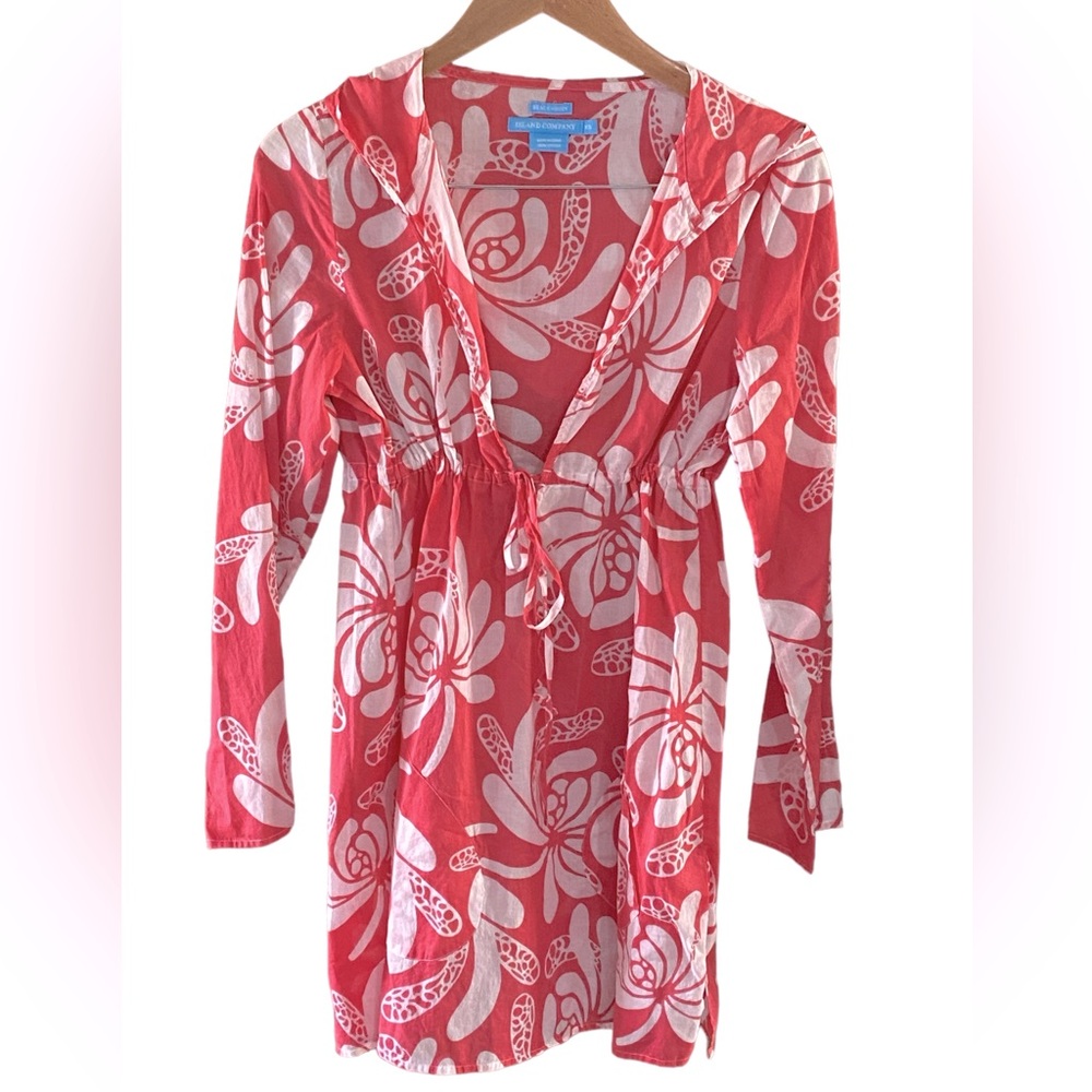 Island Company Long Sleeve Cotton Beach Hoodie Size XS